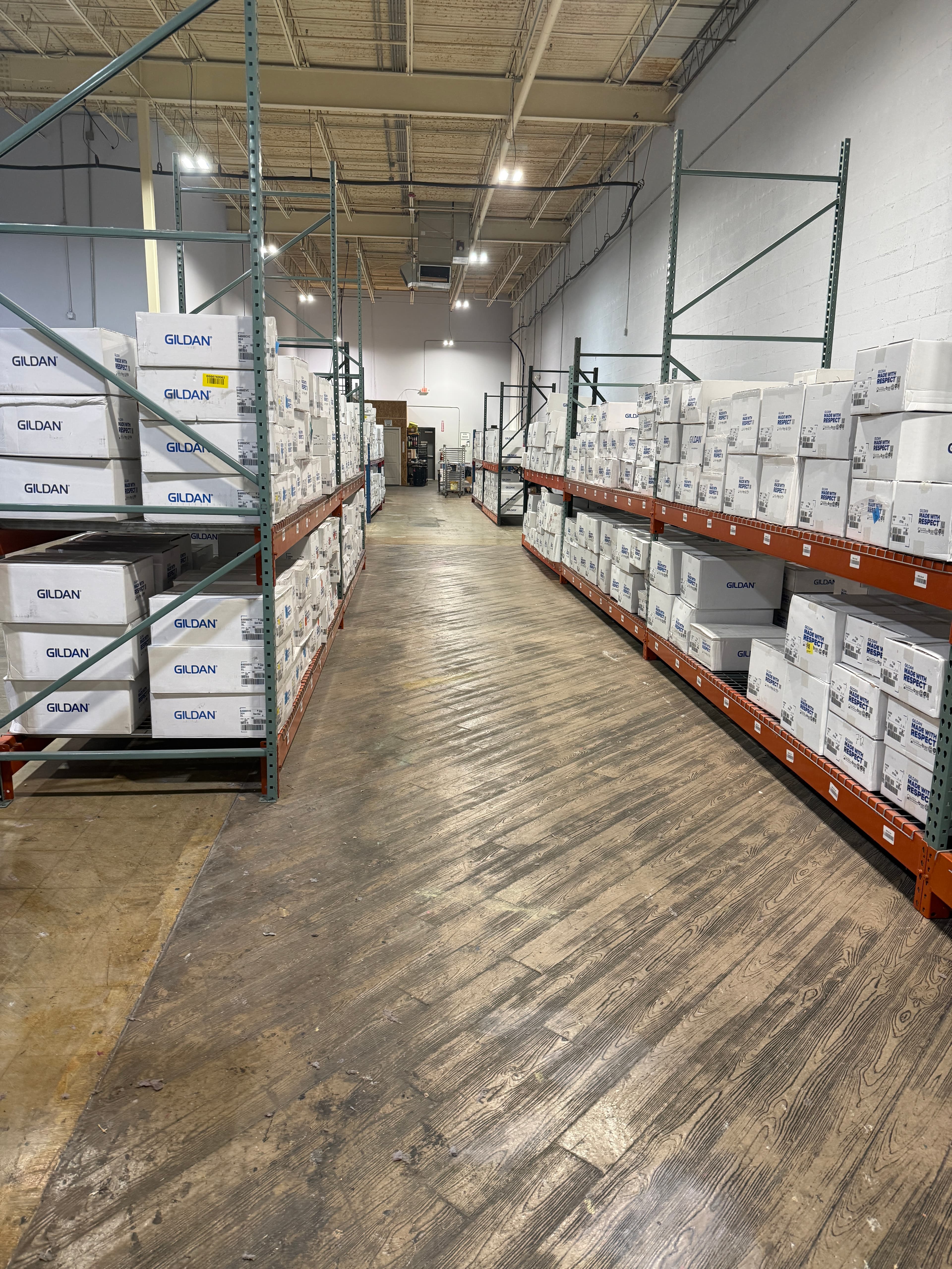 Warehouse inventory